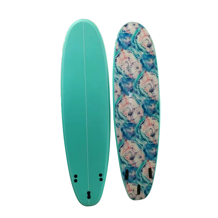 7ft Rollerus spuma Surfboard Softboard cum FCS pinnulas